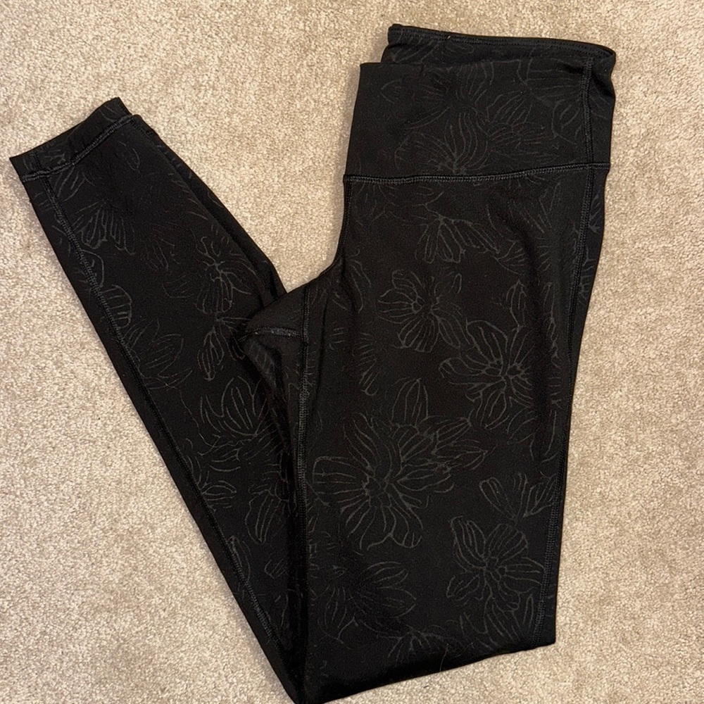 Old Navy floral patterned athletic leggings